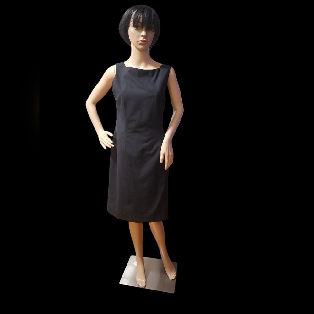 Anne Klein Black Suit Dress (Size 10)